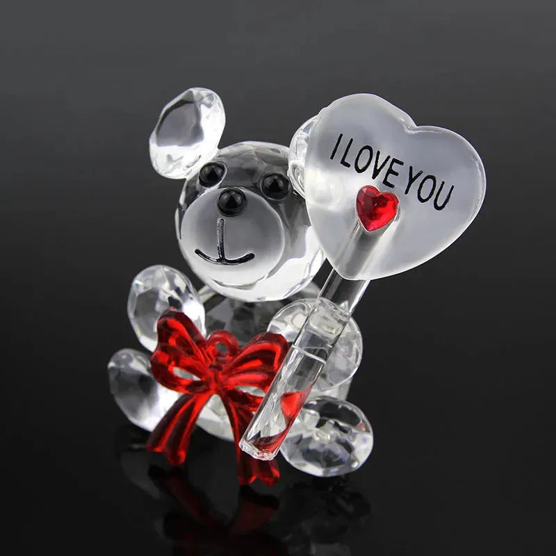 Creative Crystal Bear Car Decoration - Bellarte Enchanté Creative Crystal Bear Car Decoration